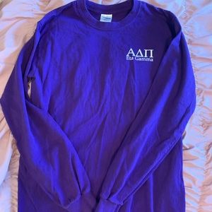 ADPi purple long sleeve shirt